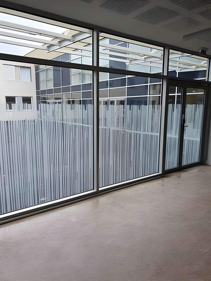 Film dépoli bureau Le Havre